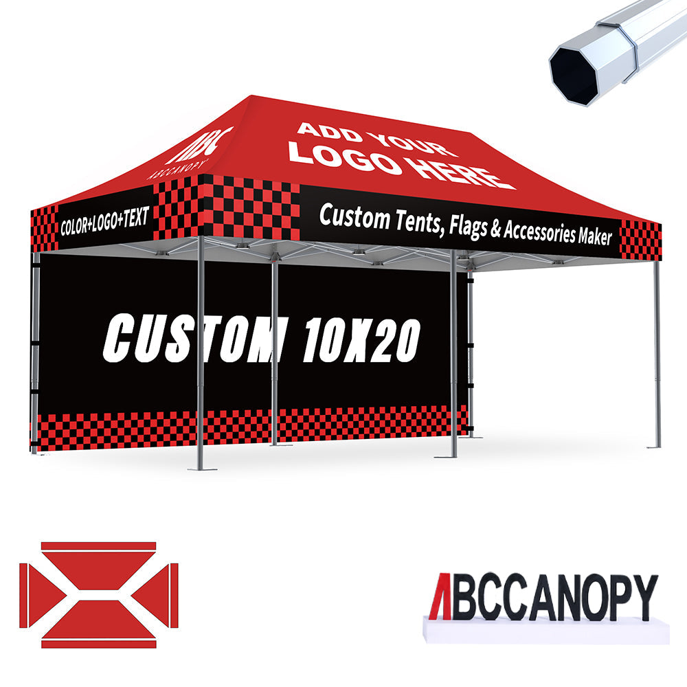 S4 Alpine Master® Custom Canopy Aluminum 10x10, 10x15, 10x20