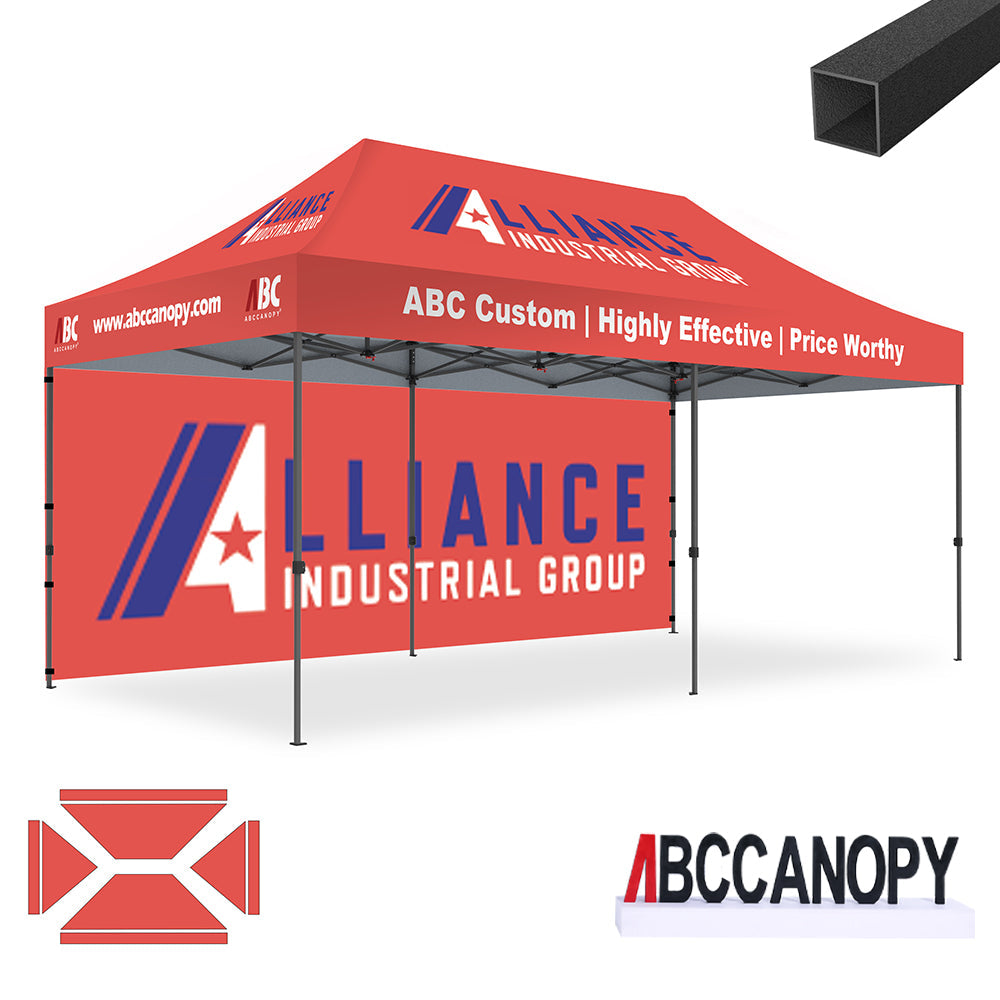 Custom Canopy Tent (S1 Nova Base-Lite) - 10x10, 10x15, 10x20