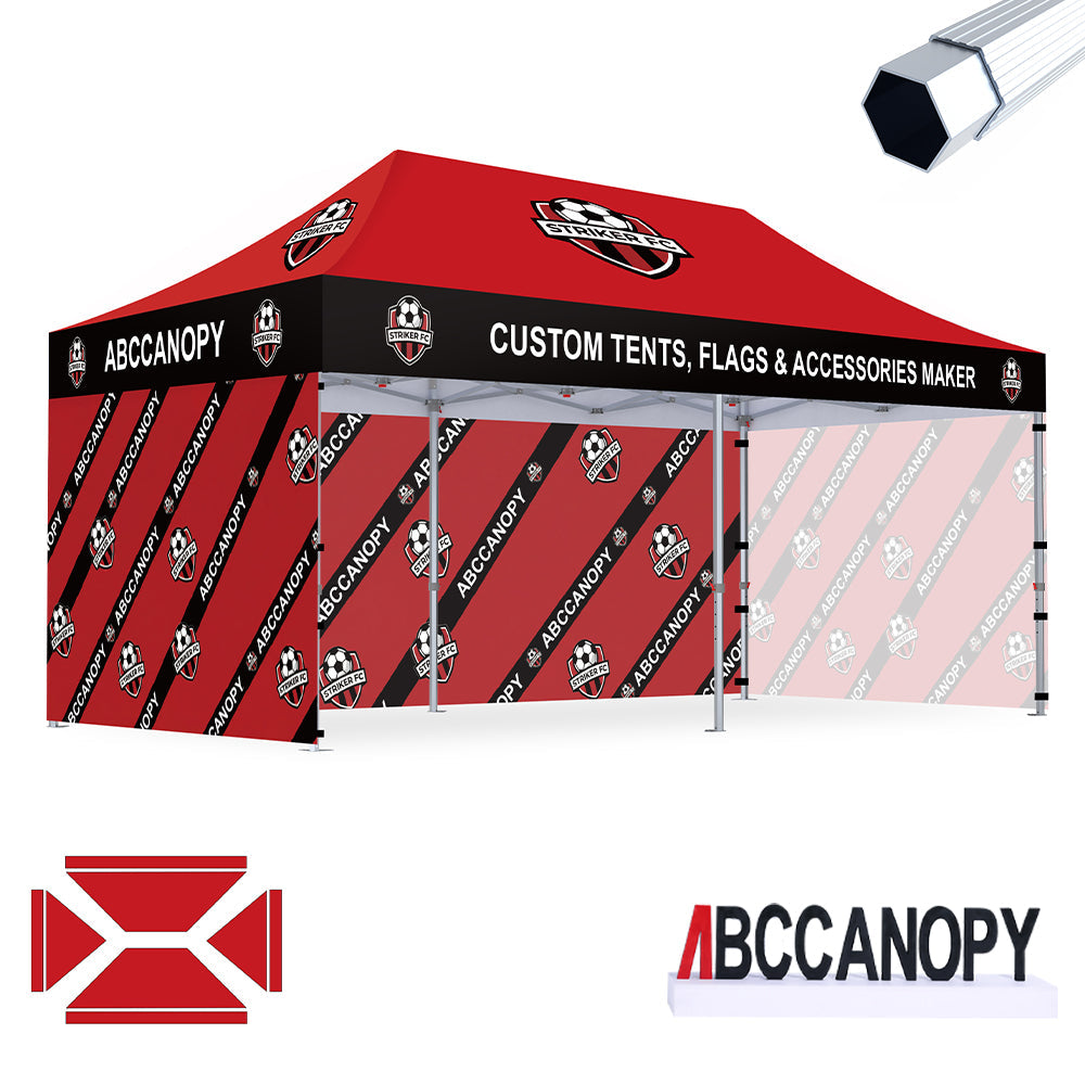 S3 BenchMark Brio® - Fort Custom Aluminum Canopy 10x10, 10x15, 10x20