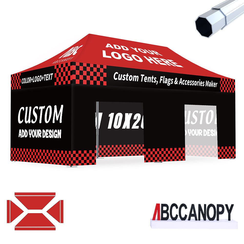 S4 Alpine Master® Custom Canopy Aluminum 10x10, 10x15, 10x20