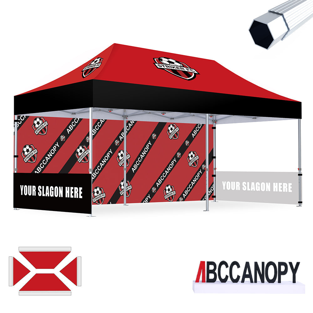 S3 BenchMark Brio® - Fort Custom Aluminum Canopy 10x10, 10x15, 10x20