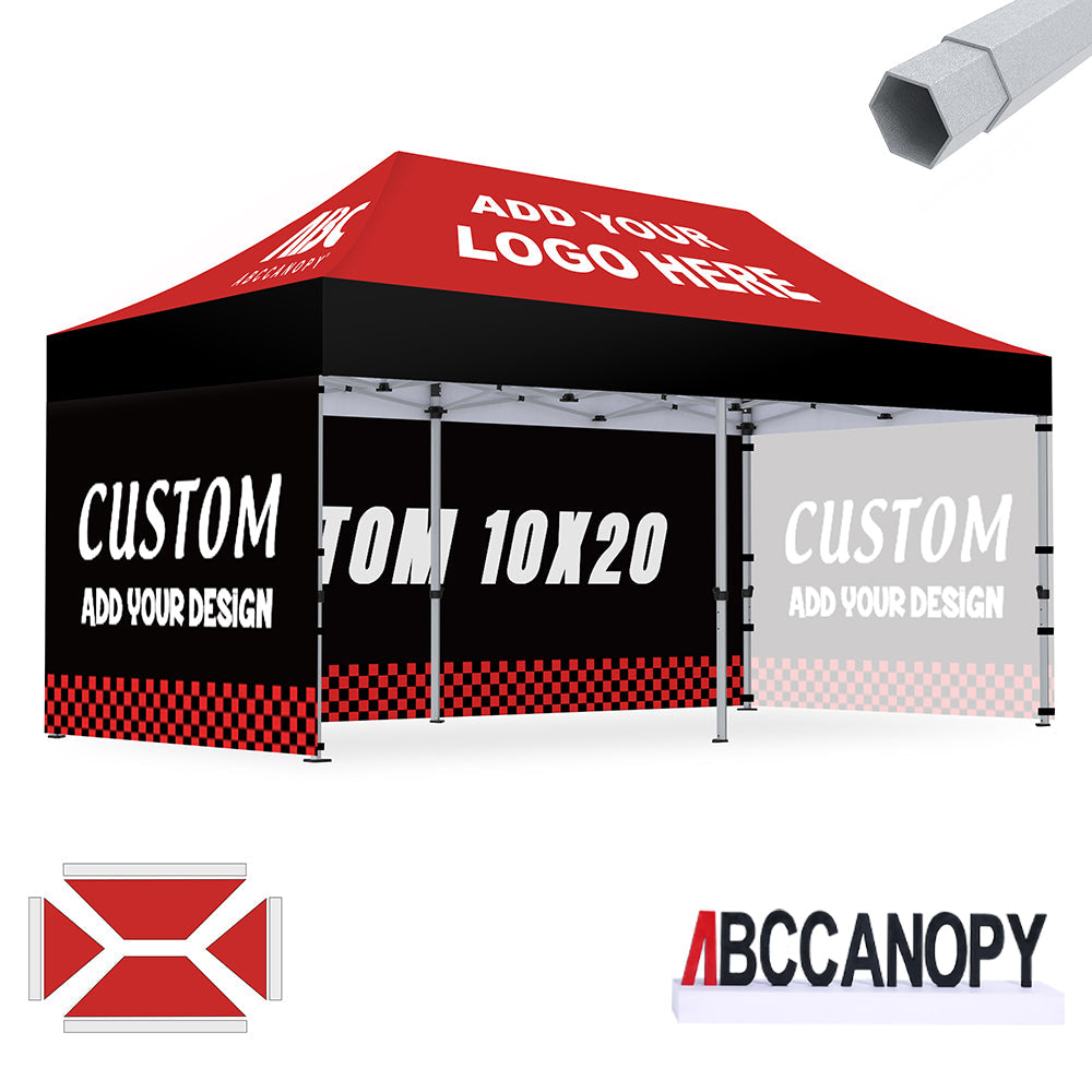 S3 BenchMark Brio Shield Custom Aluminum Canopy 10x10, 10x15, 10x20
