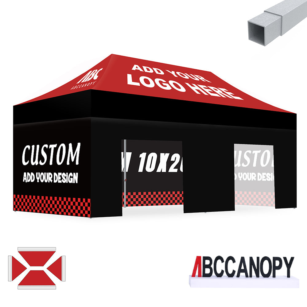 ABCCANOPY 10x20 S1/S2/S3/S4 Professional Custom Canopy Tent