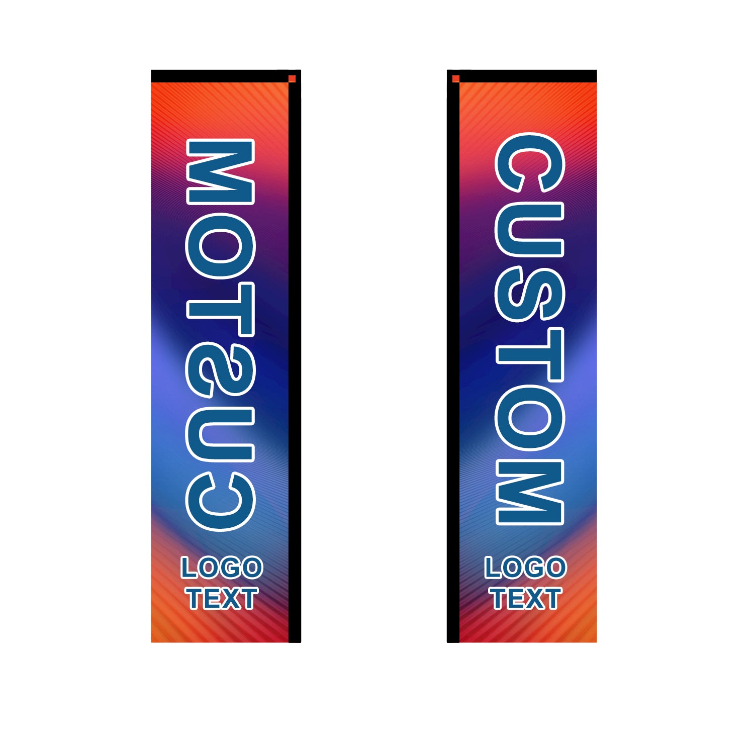 Custom Rectangle Flag 8FT/10FT/12FT