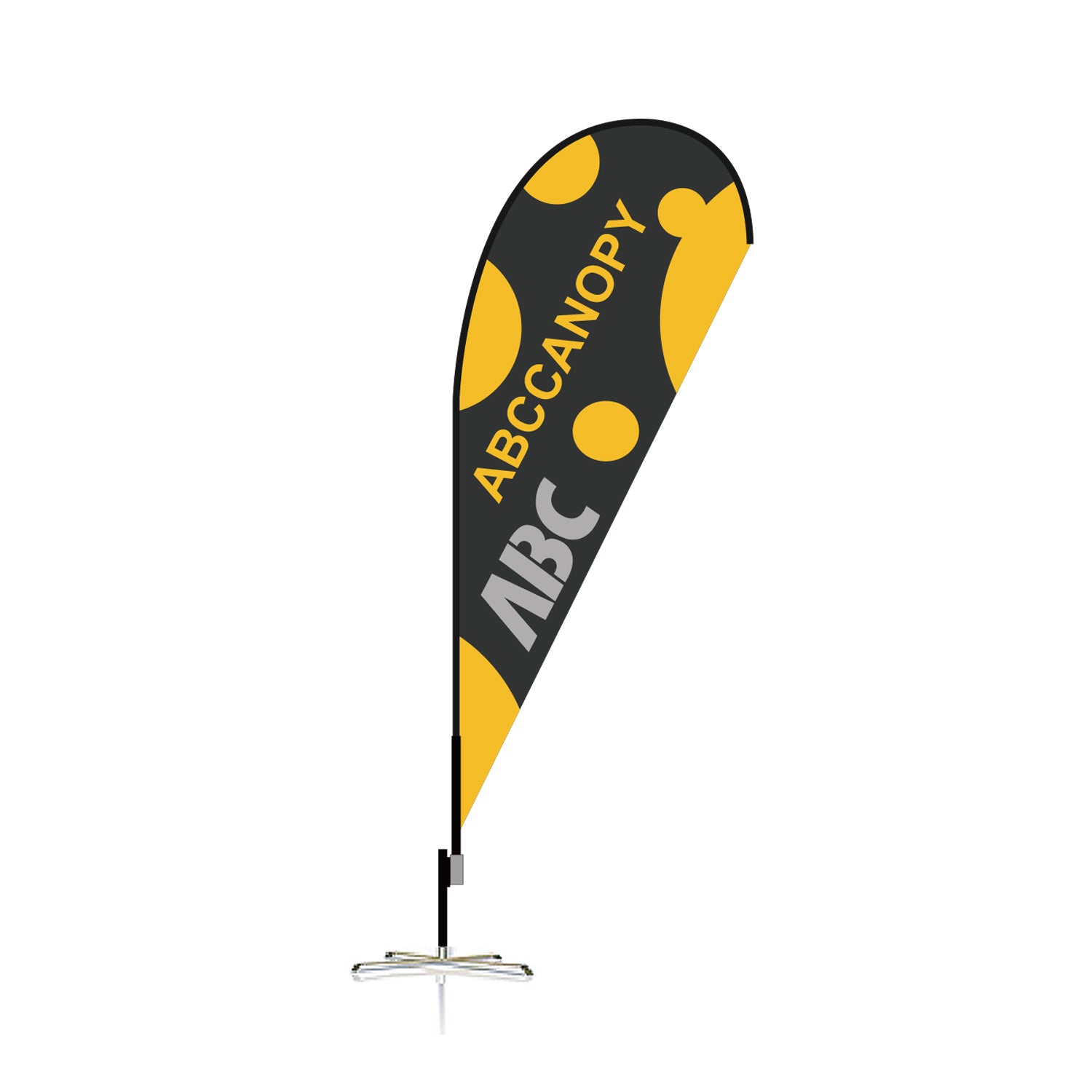 Custom Teardrop Flag 8FT/10FT/12FT (1 Flag)