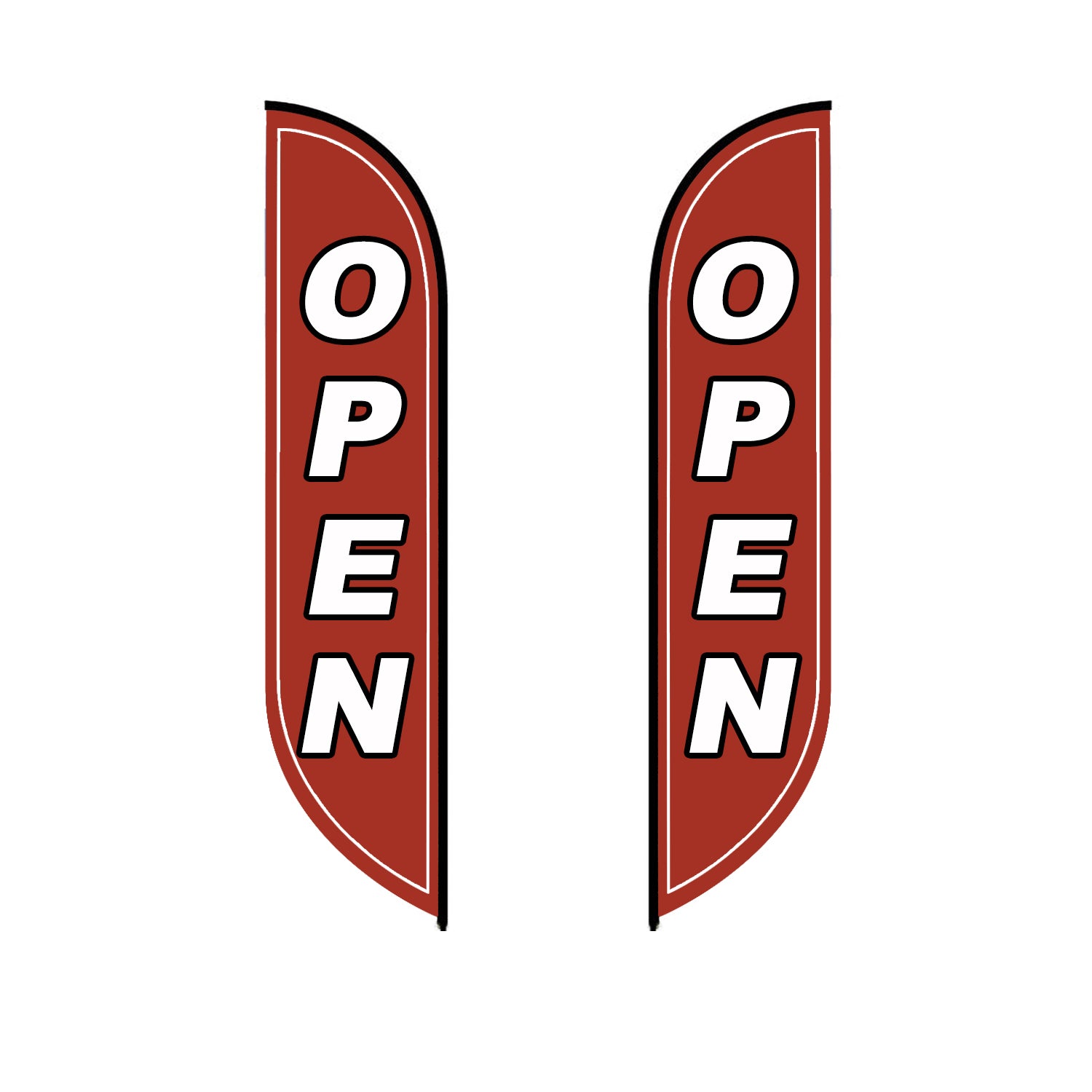 Custom Feather Flag 8FT/10FT/12FT