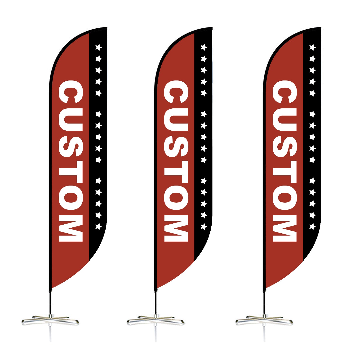 Custom Feather Flag 8FT/10FT/12FT