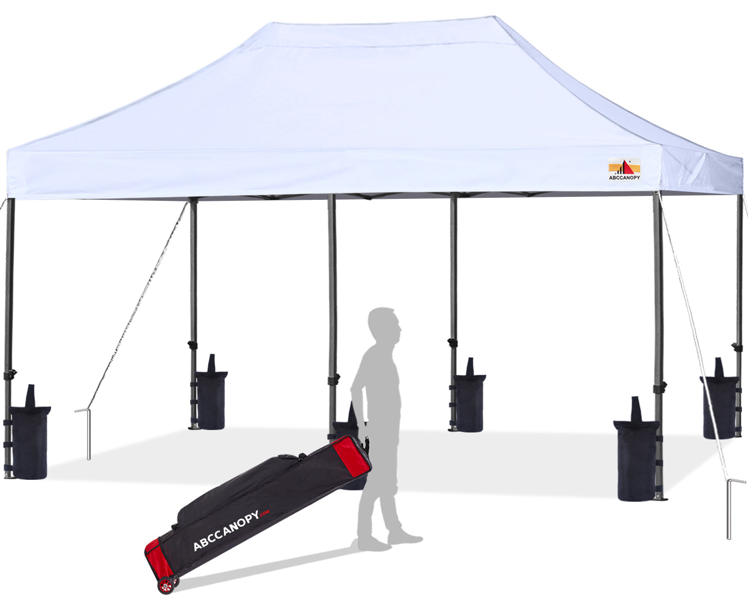 S1 Commercial Canopy Tent – 8x8, 8x12, 8x16