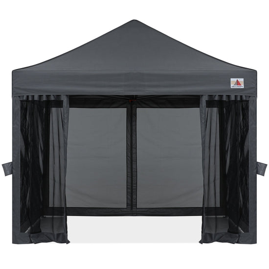 S1 Commercial 10x10 Pop Up Canopy (Netting Walls)
