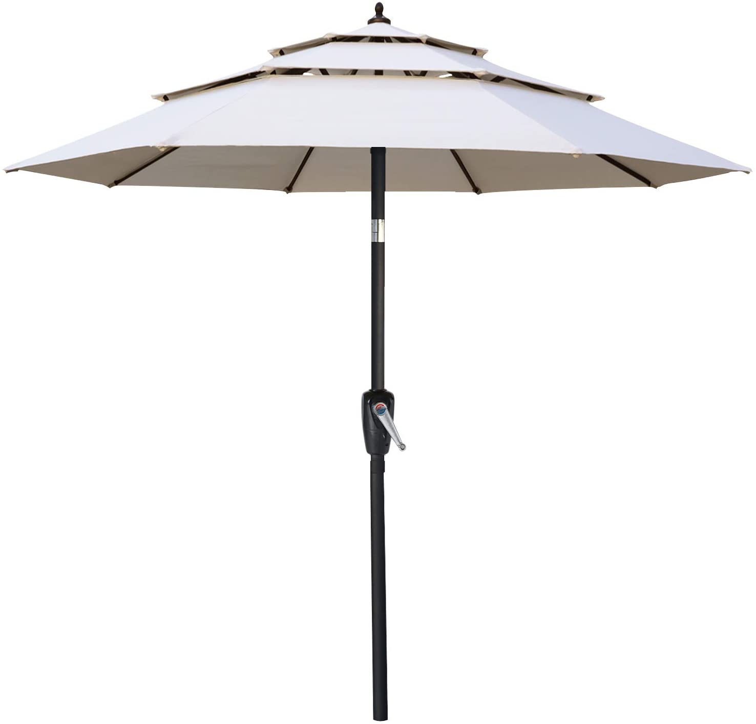 3 Tiers Patio Umbrella Outdoor Table Umbrella