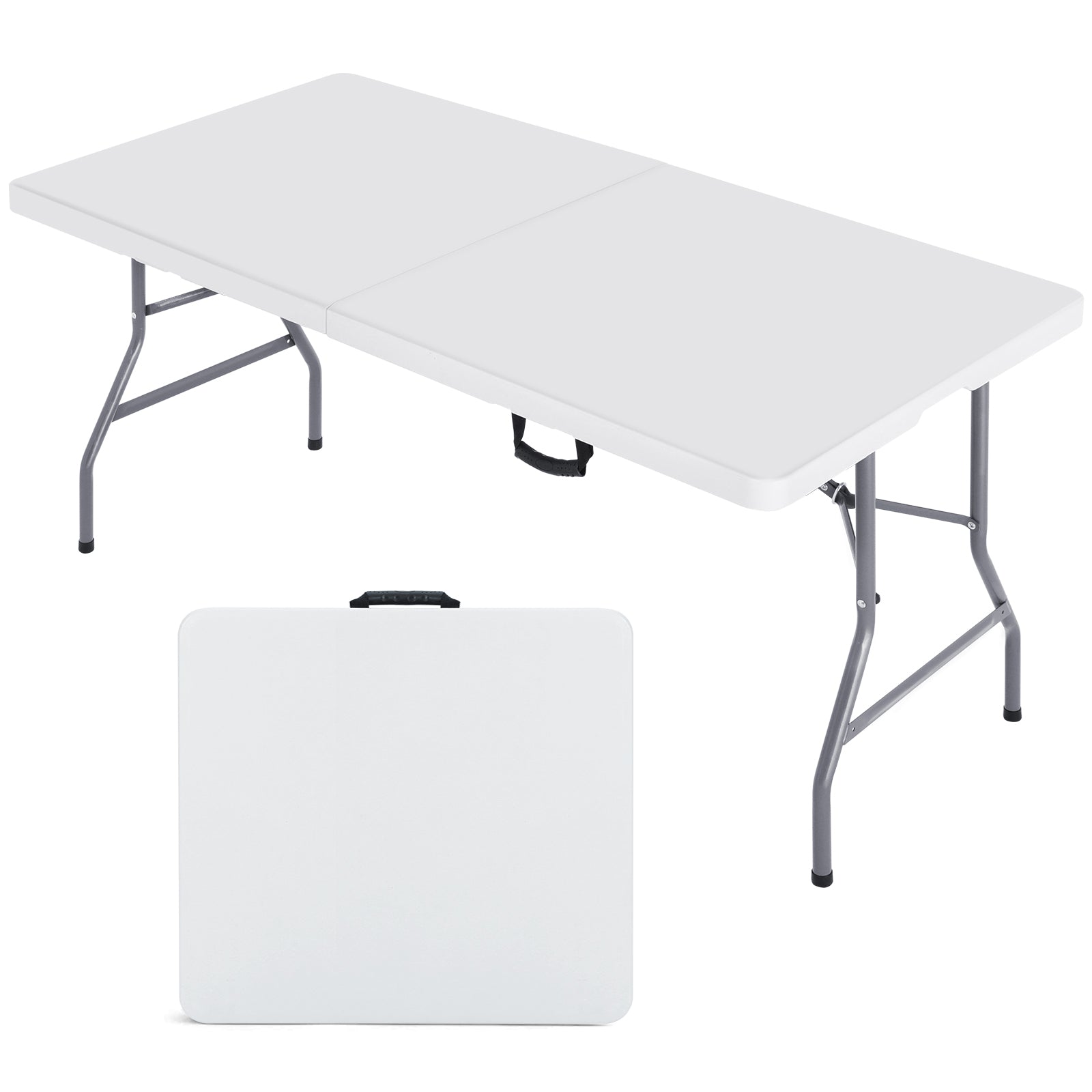 Plastic Folding Picnic Table Indoor Outdoor