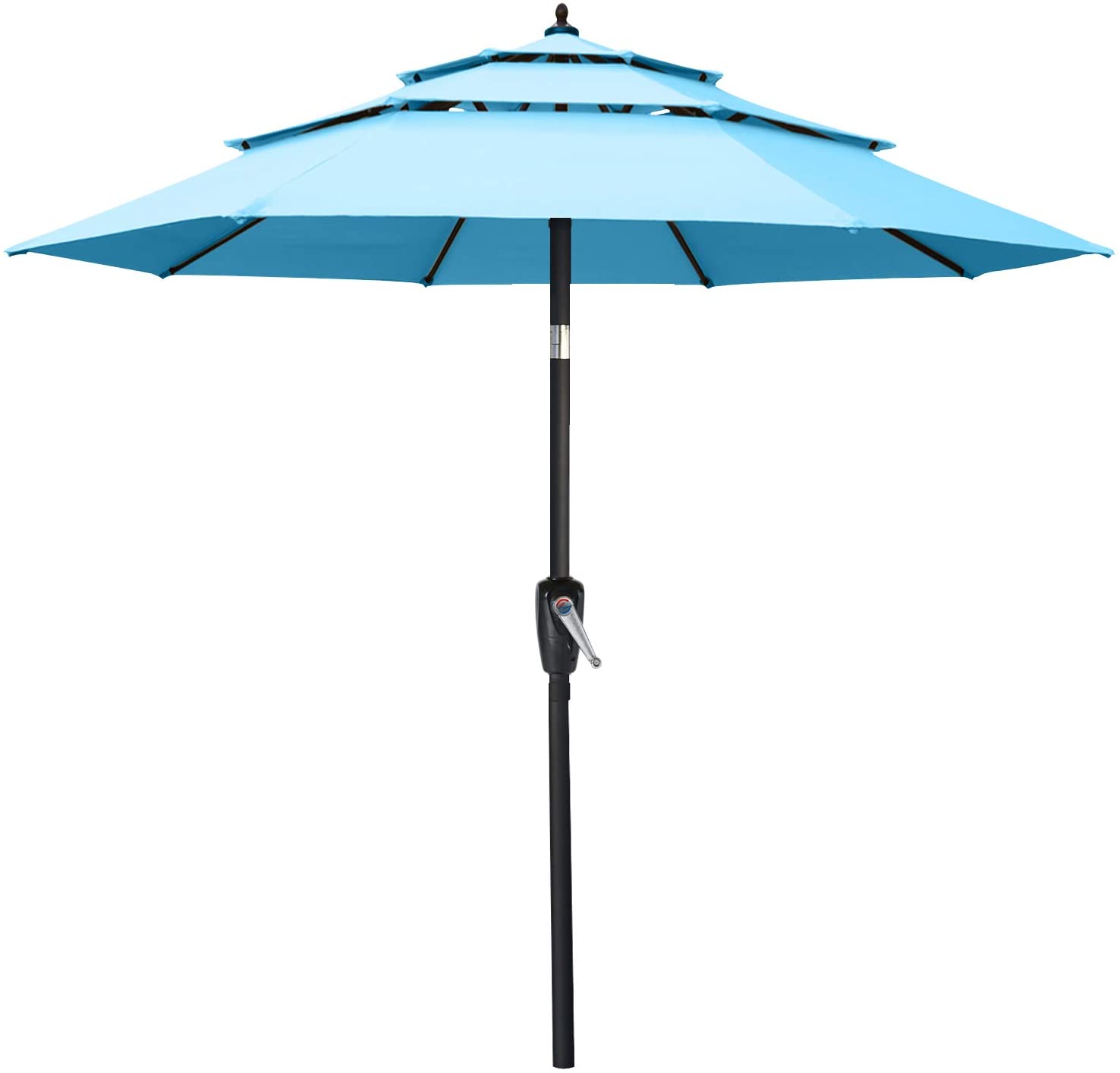 3 Tiers Patio Umbrella Outdoor Table Umbrella
