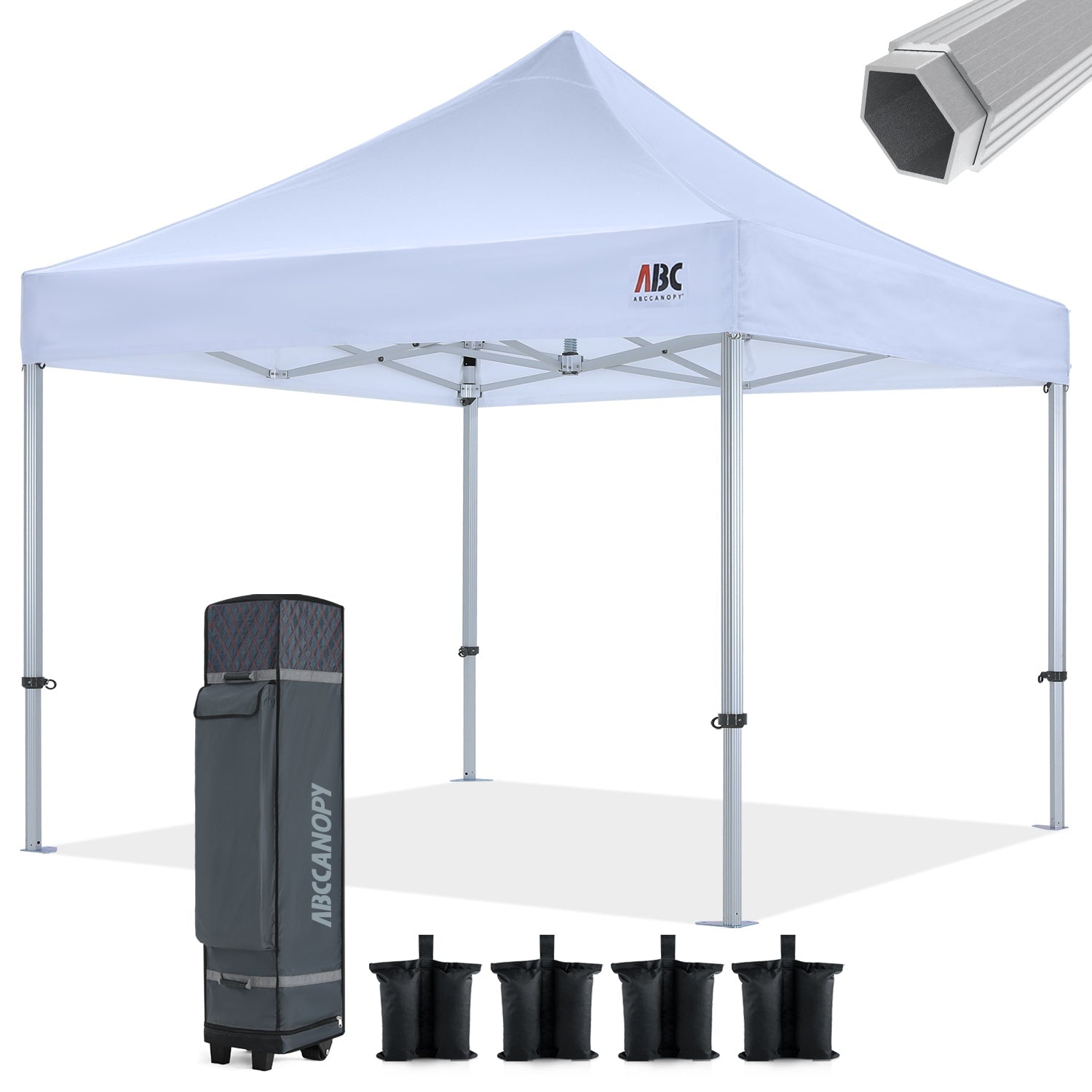 S3 Professional Aluminum Canopy Tent – 10x10, 10x15, 10x20