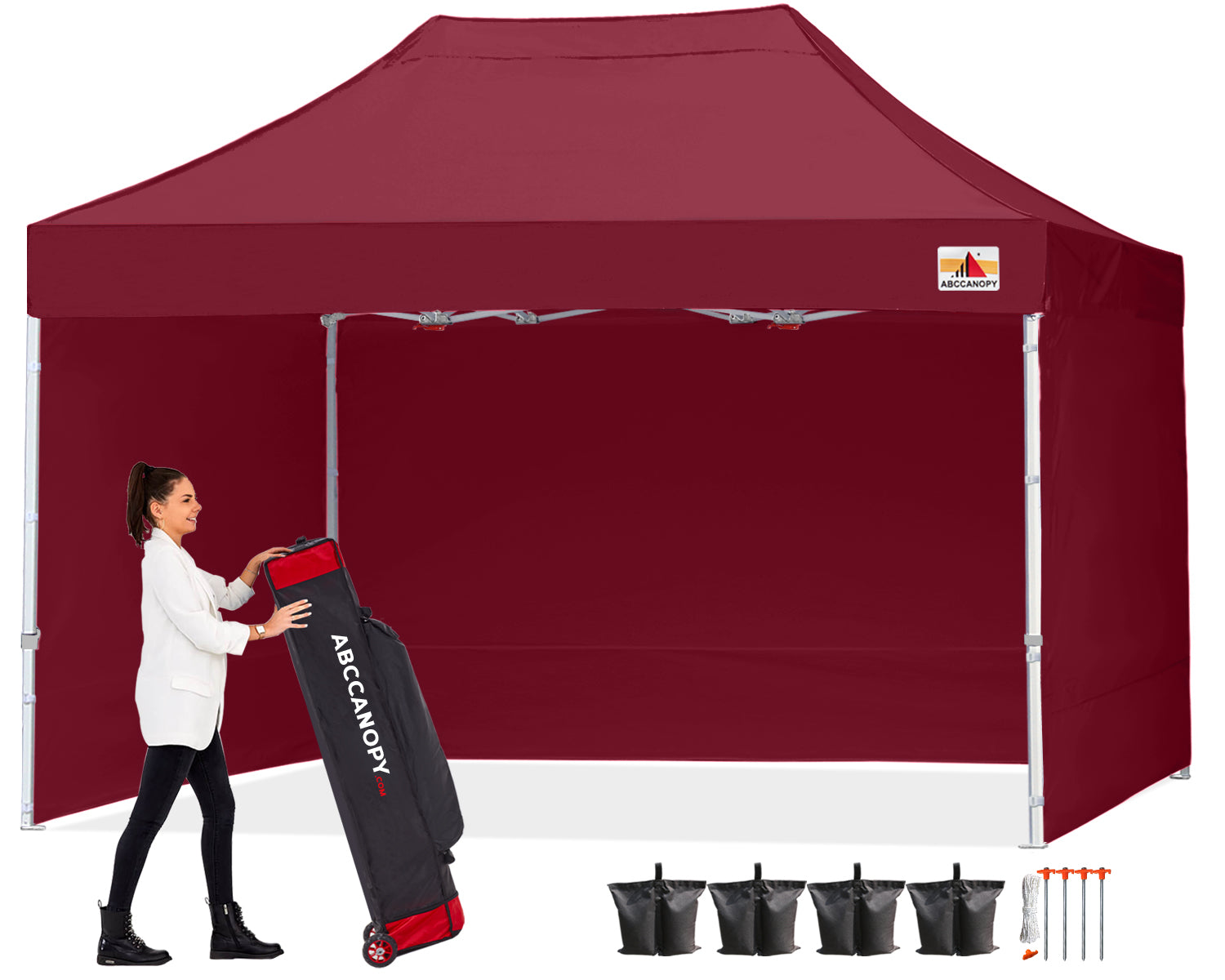 S1 Commercial Canopy Tent With Sidewalls 10x10/10x15/10x20