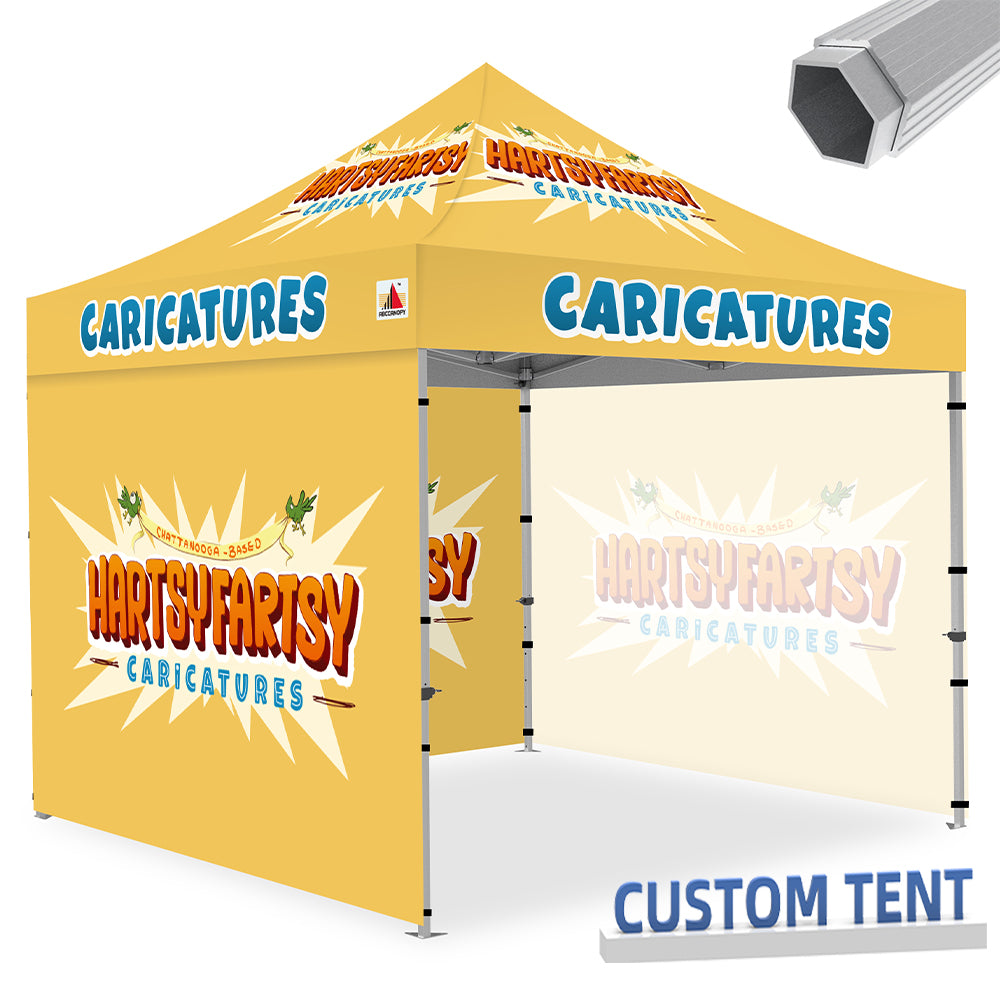 Custom Canopy Tent 10x10 S3 Professional Super Duty Aluminum