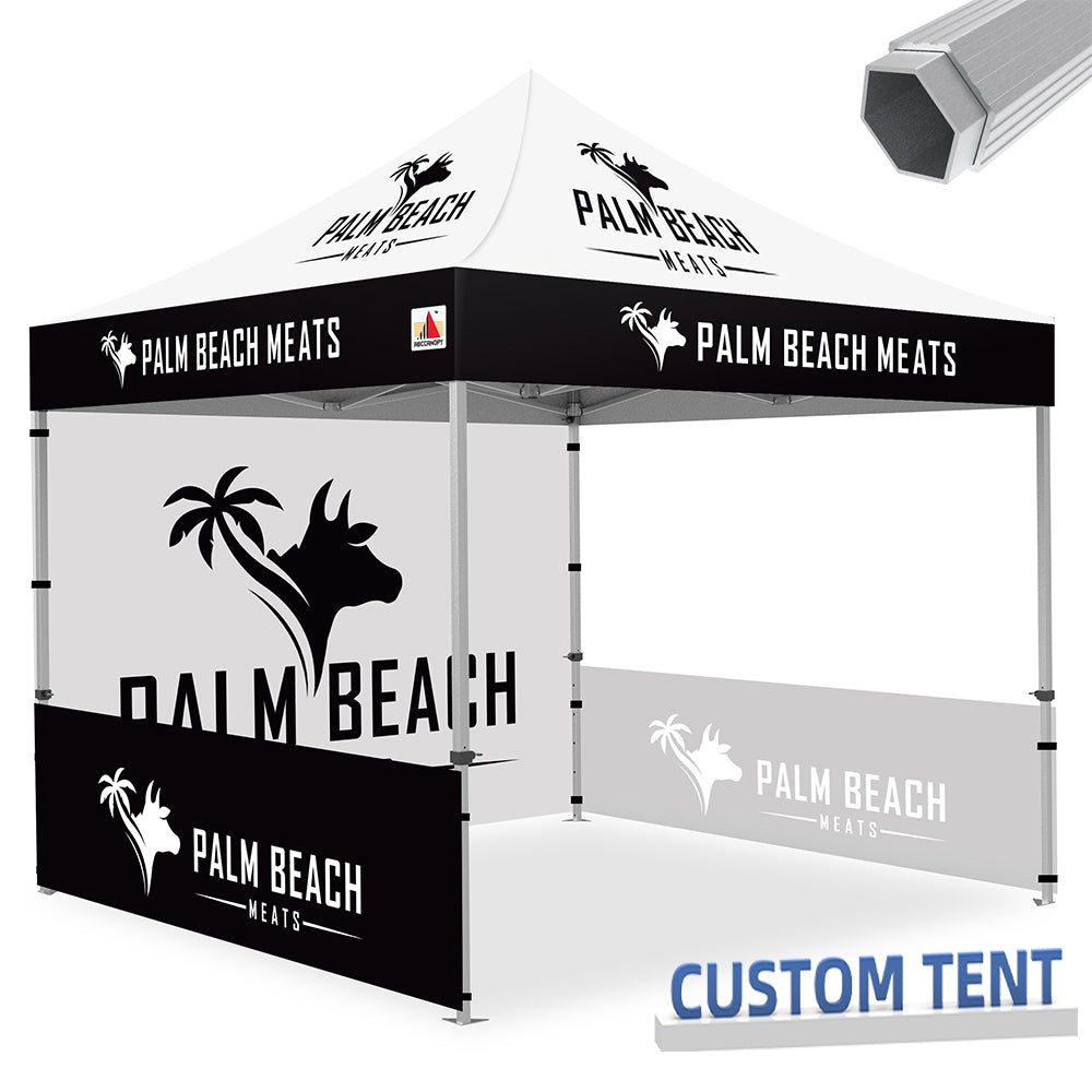 Custom Canopy Tent 10x10 S3 Professional Super Duty Aluminum