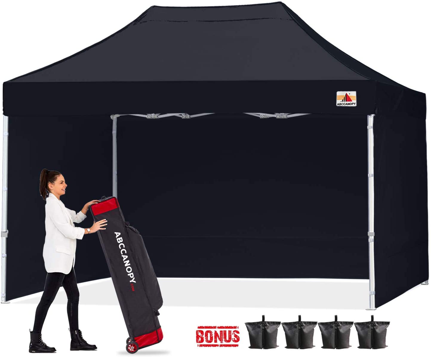 S1 Commercial Canopy Tent With Sidewalls 10x10/10x15/10x20