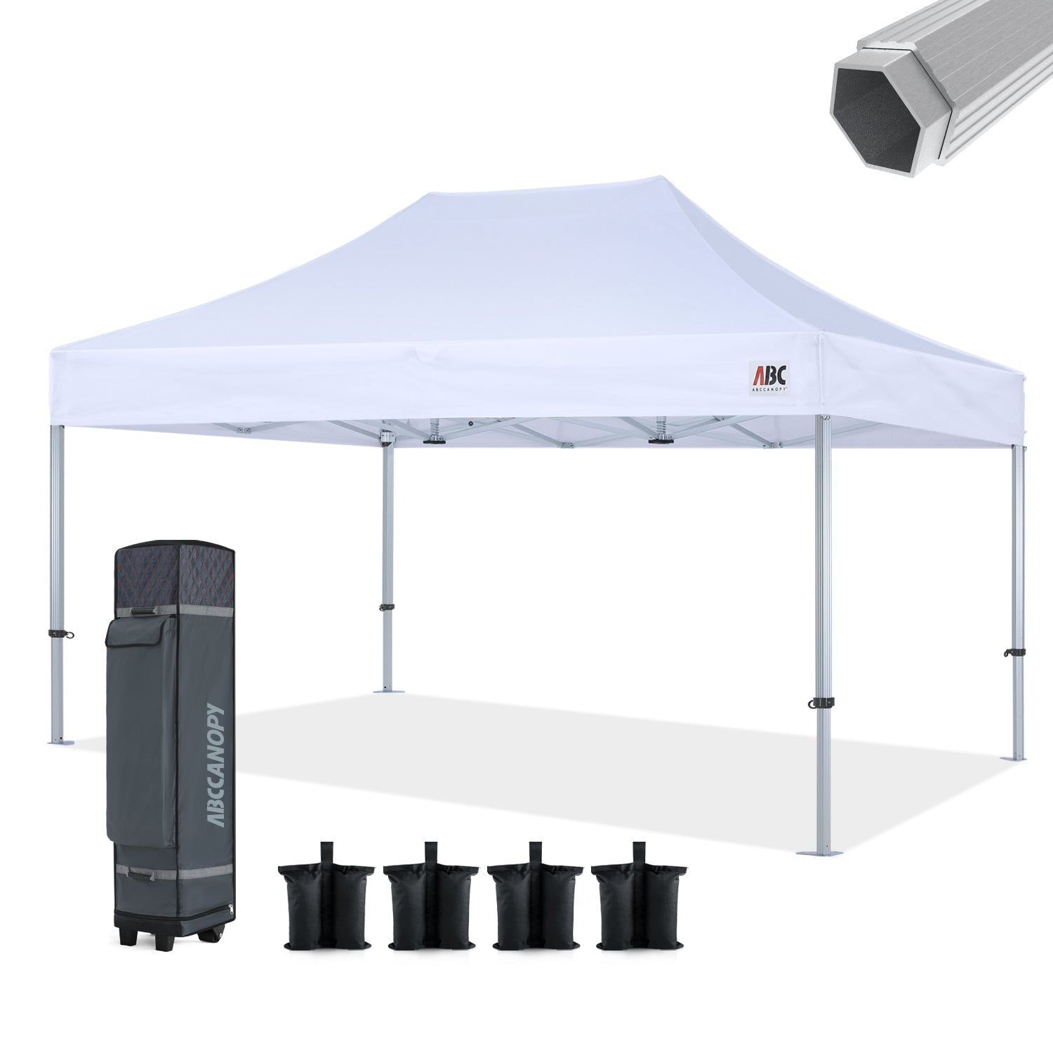 S3 Professional Aluminum Canopy Tent – 10x10, 10x15, 10x20
