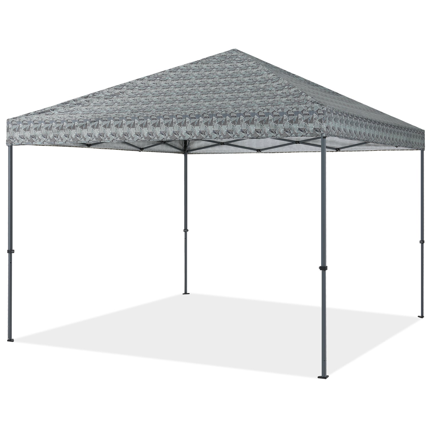 10x10 Outdoor Easy Pop‑up Canopy Tent with Graphic Print