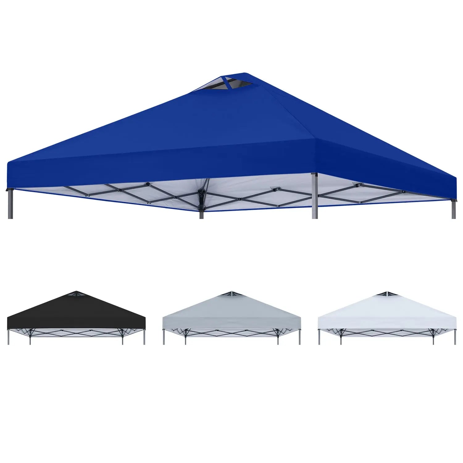 10x10 Replacement Canopy Top Cover with Air Vent