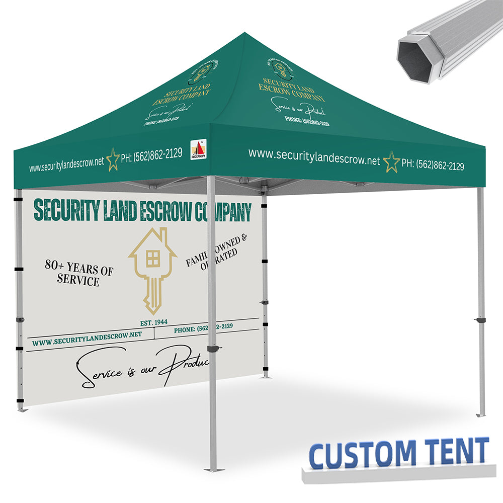 Custom Canopy Tent 10x10 S3 Professional Super Duty Aluminum