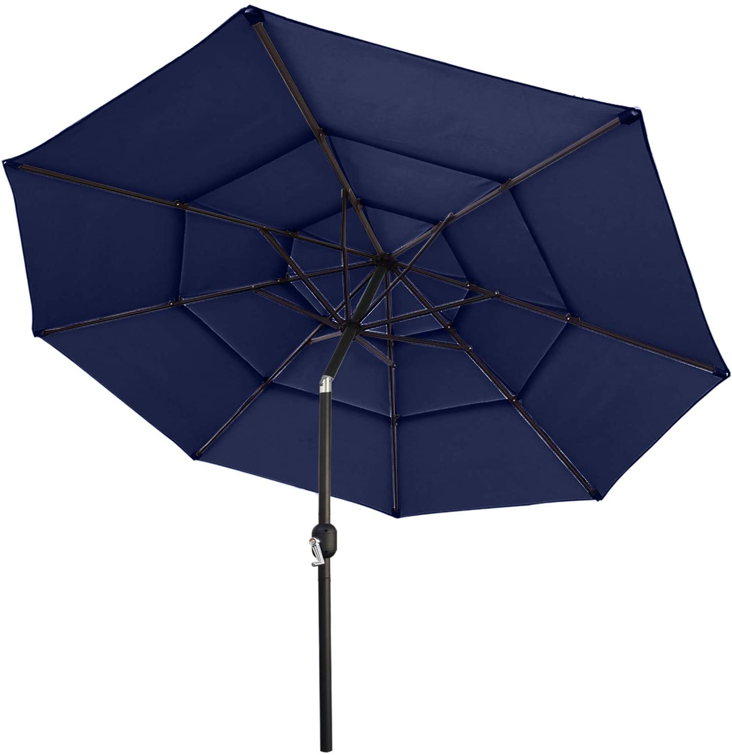 3 Tiers Patio Umbrella Outdoor Table Umbrella