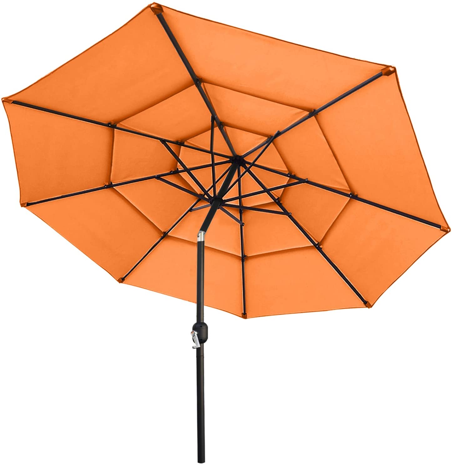 3 Tiers Patio Umbrella Outdoor Table Umbrella