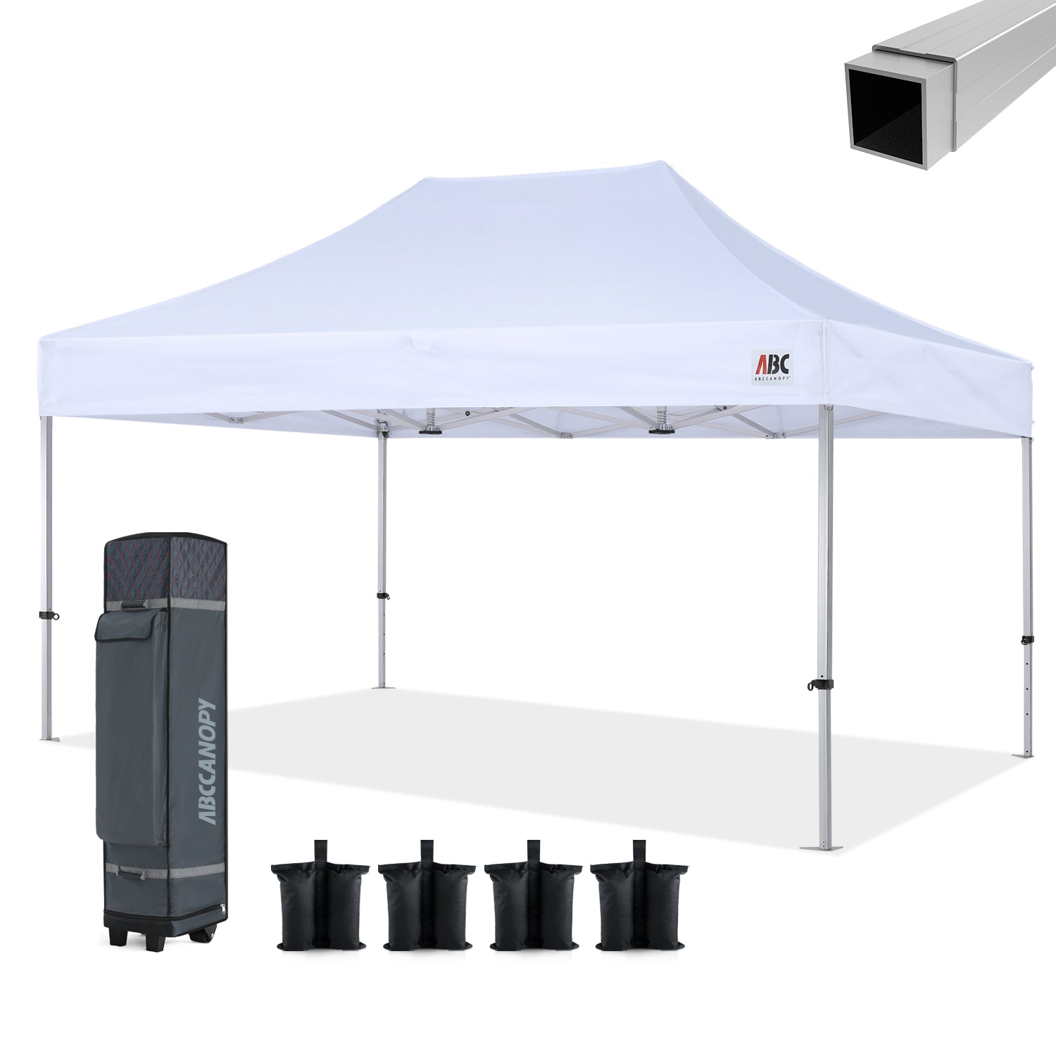 S3 Professional Aluminum Canopy Tent – 10x10, 10x15, 10x20