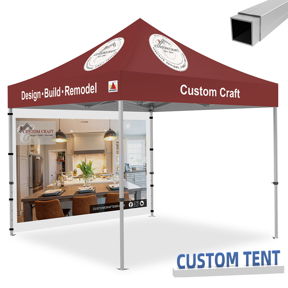 Custom Canopy Tent 10x10 S3 Professional Super Duty Aluminum