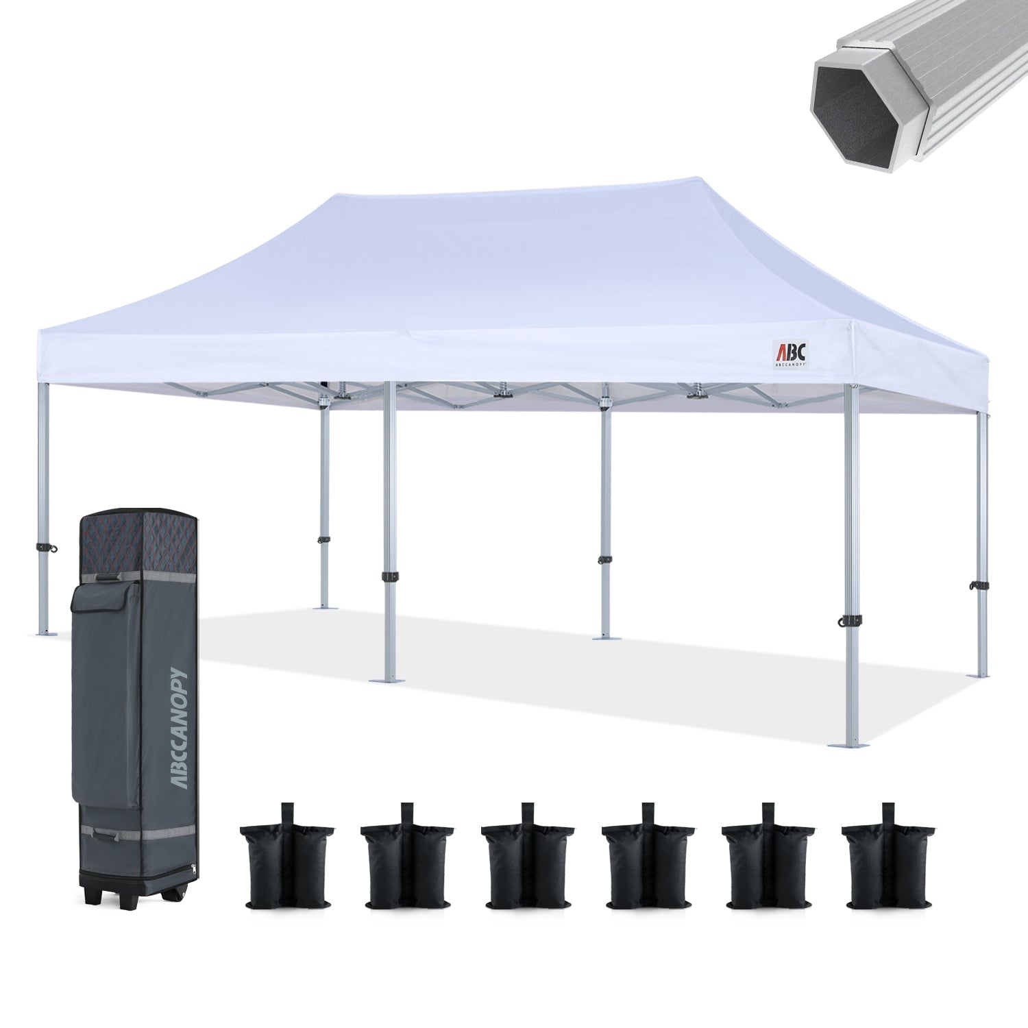S3 Professional Aluminum Canopy Tent – 10x10, 10x15, 10x20