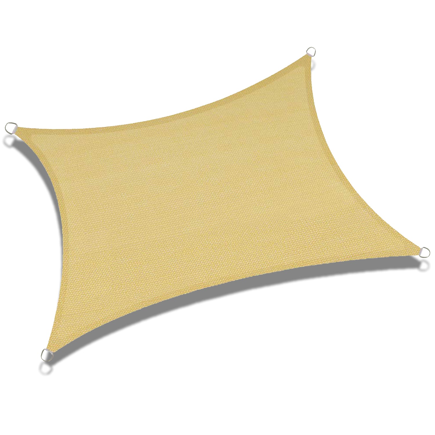 UV Block Sun Shade Sail for Patio, Deck, Backyard(Rectangle)