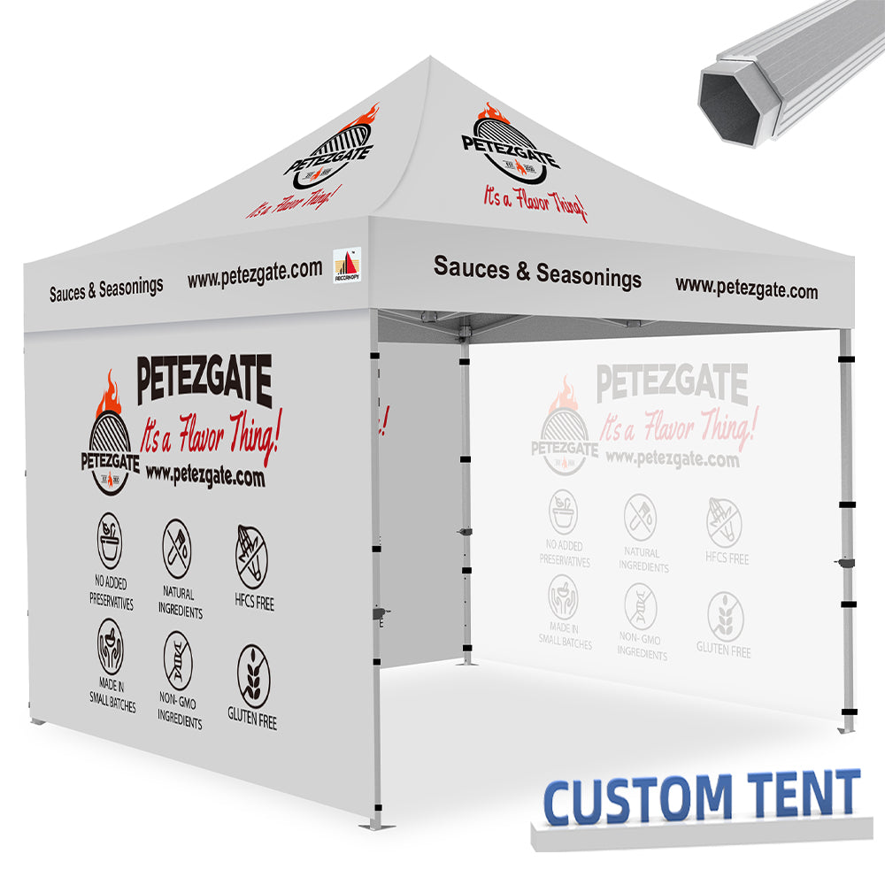 Custom Canopy Tent 10x10 S3 Professional Super Duty Aluminum