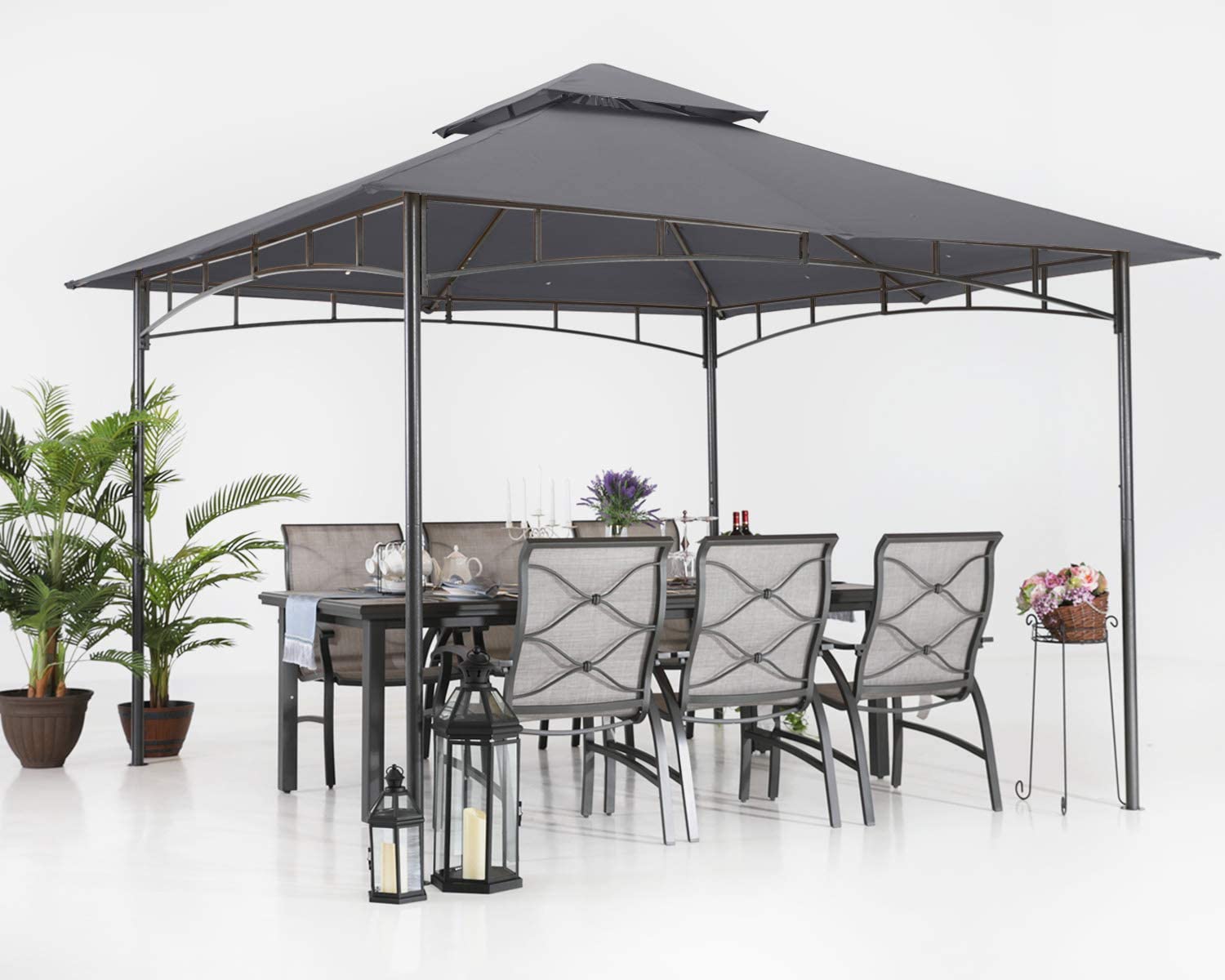 Double Tiered Patio Gazebo For Garden