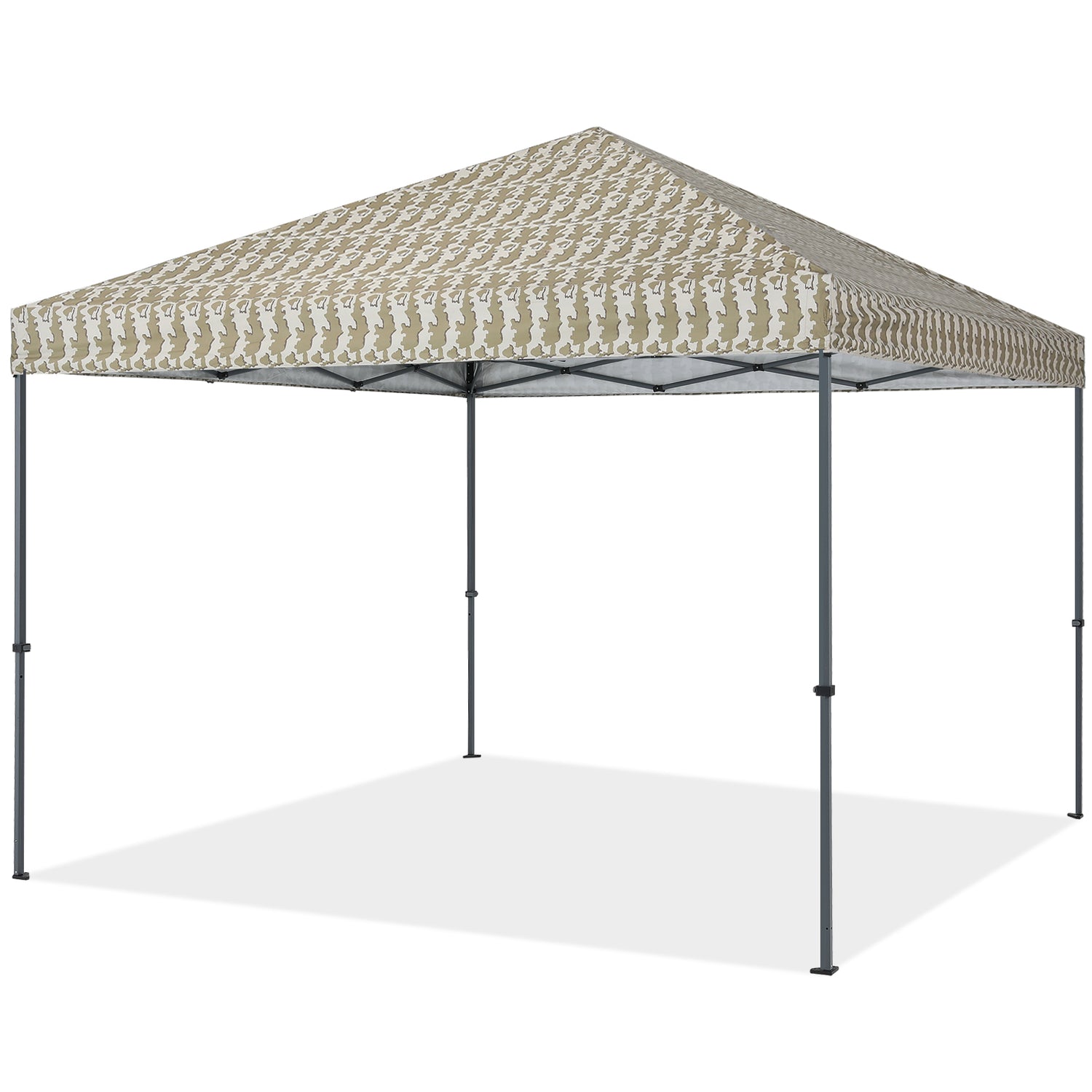 10x10 Outdoor Easy Pop‑up Canopy Tent with Graphic Print