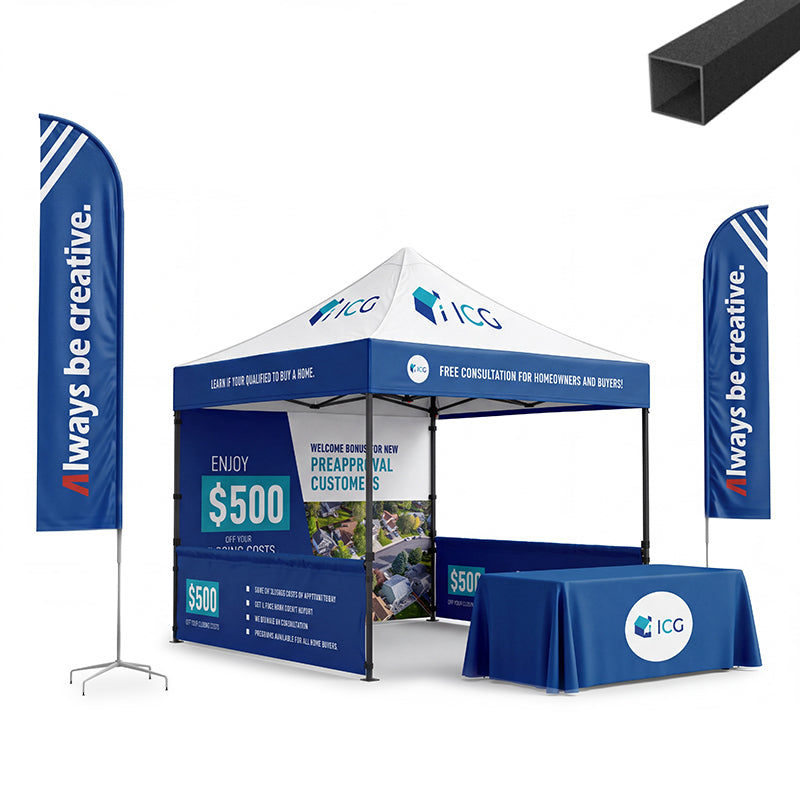 Custom Canopy Tent (S1 Nova Base®-Lite) - 10x10, 10x15, 10x20