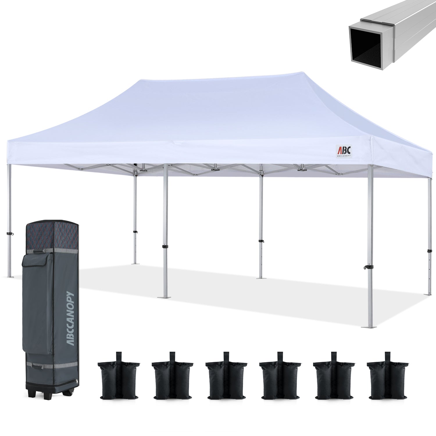 S3 Professional Aluminum Canopy Tent – 10x10, 10x15, 10x20