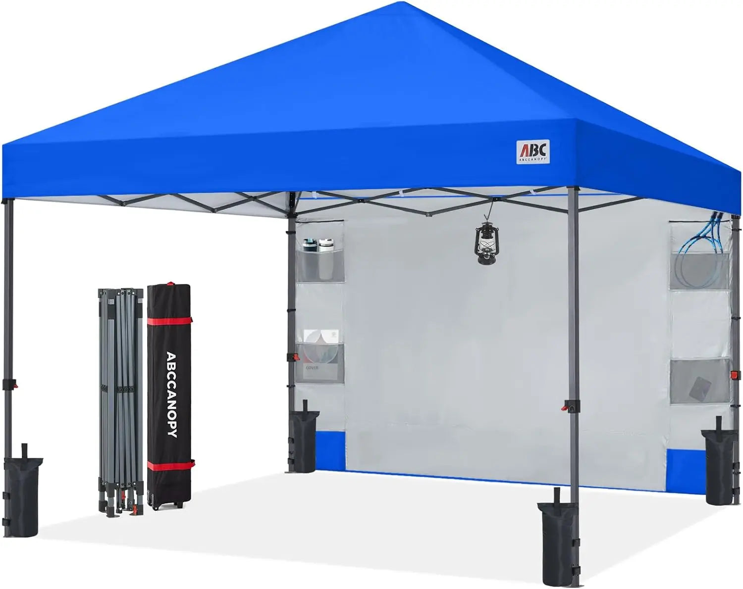 10x10 Pop‑up Canopy Tent with Storage Sidewall
