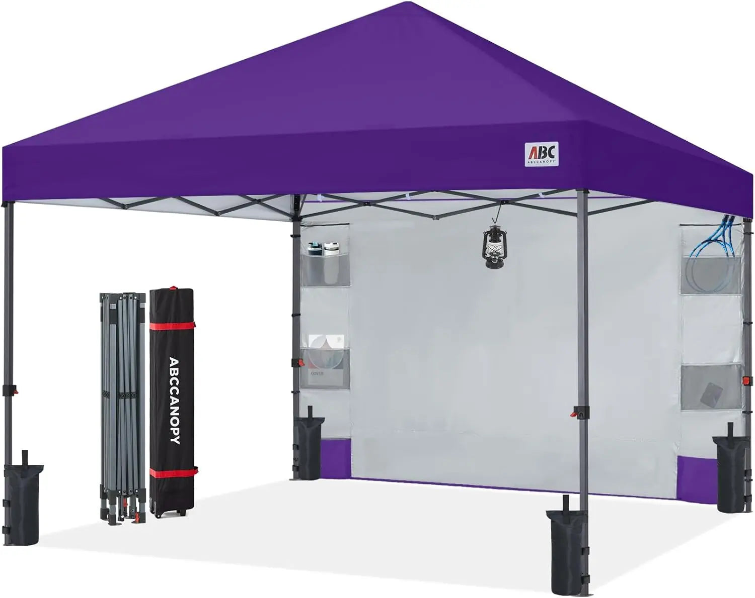 10x10 Pop‑up Canopy Tent with Storage Sidewall