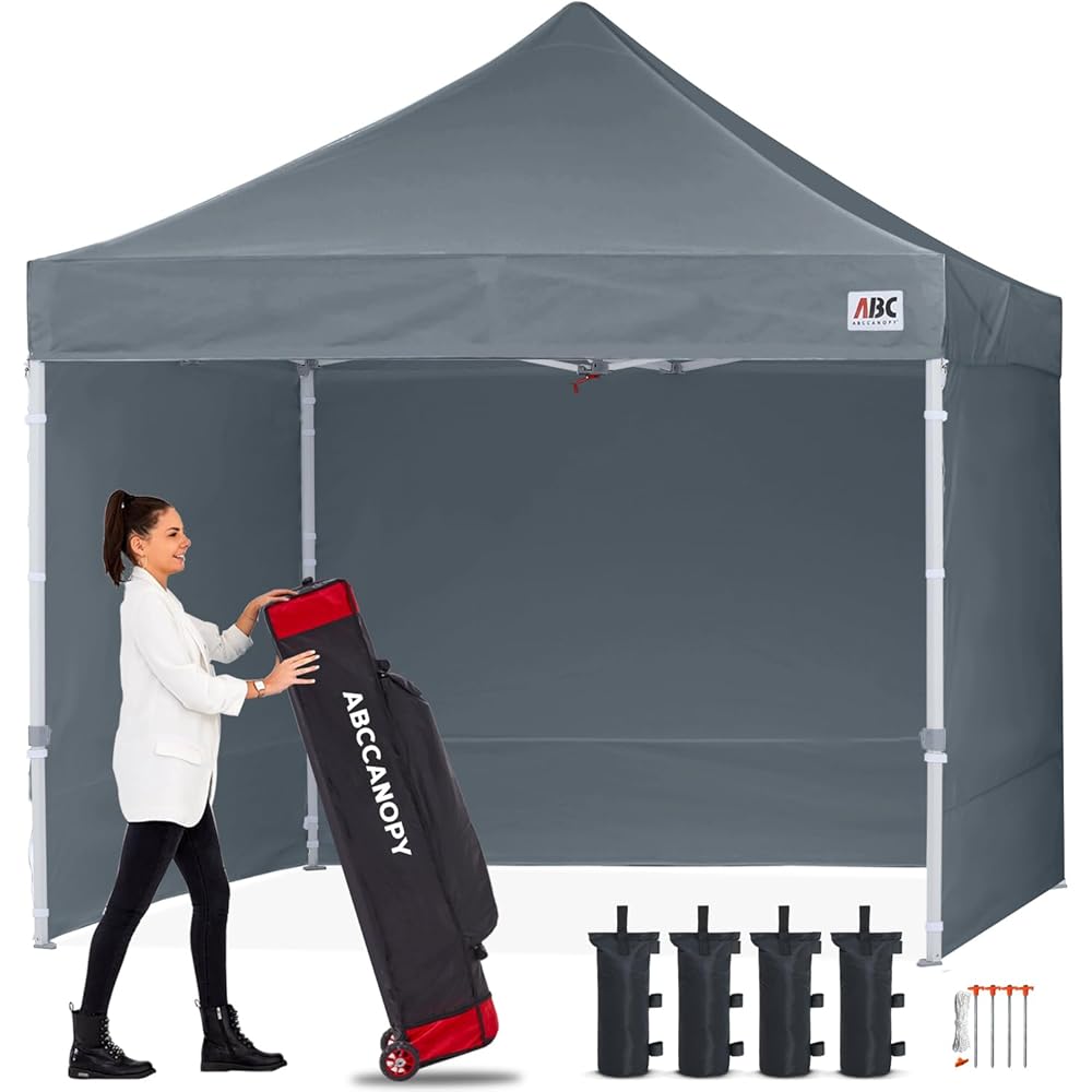 S1 Commercial Canopy Tent With Sidewalls 10x10/10x15/10x20