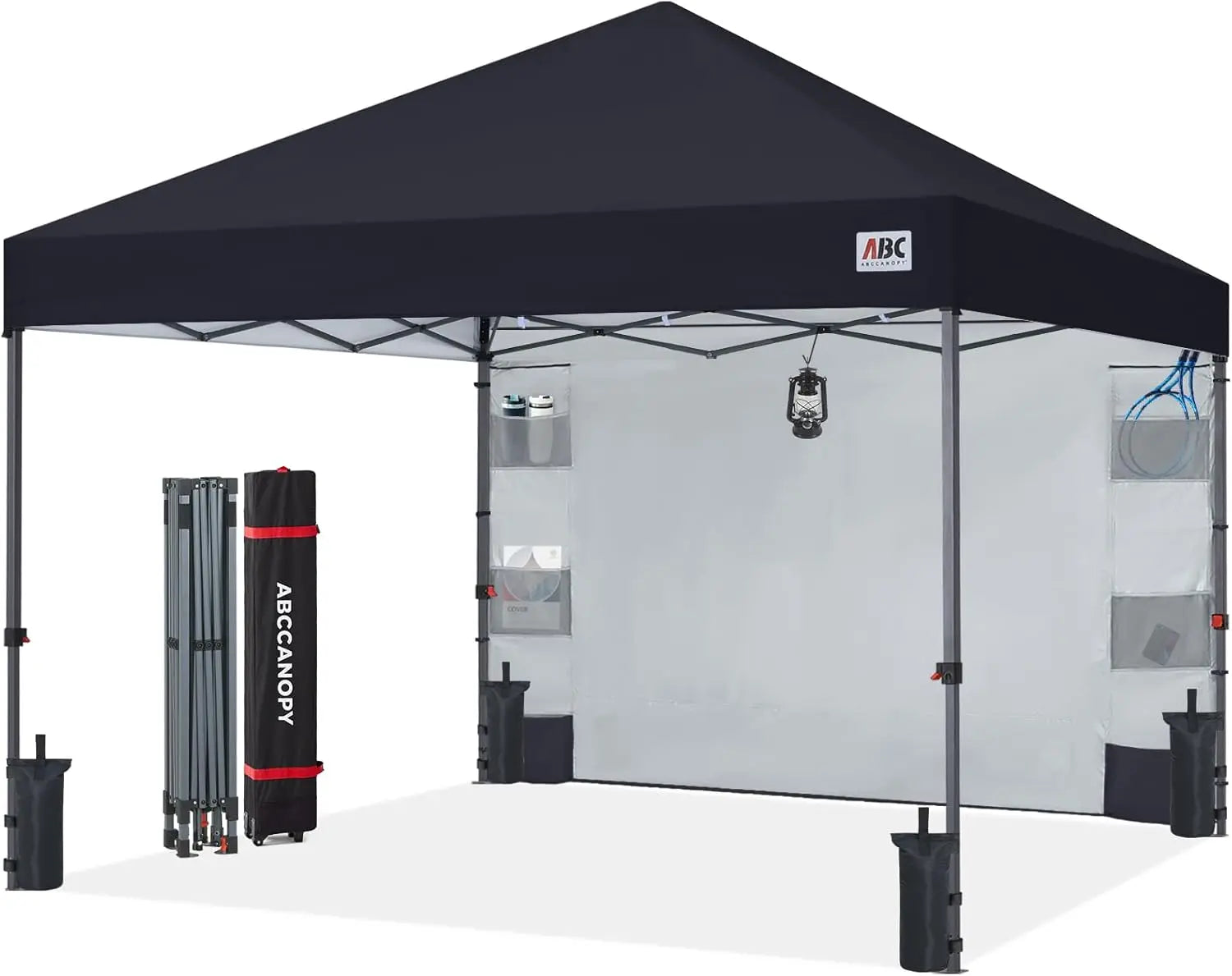10x10 Pop‑up Canopy Tent with Storage Sidewall
