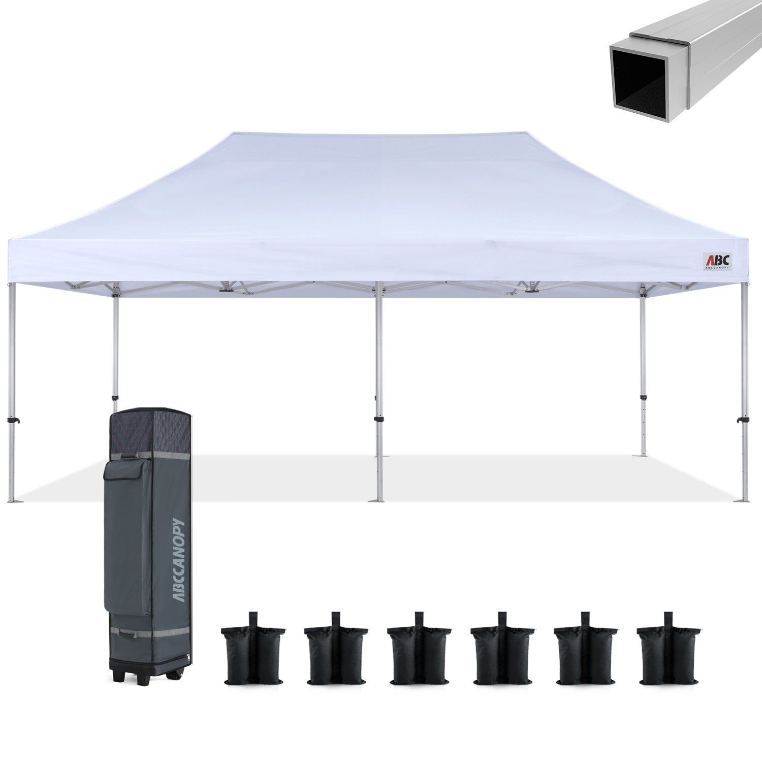 S3 Professional Aluminum Canopy Tent – 10x10, 10x15, 10x20