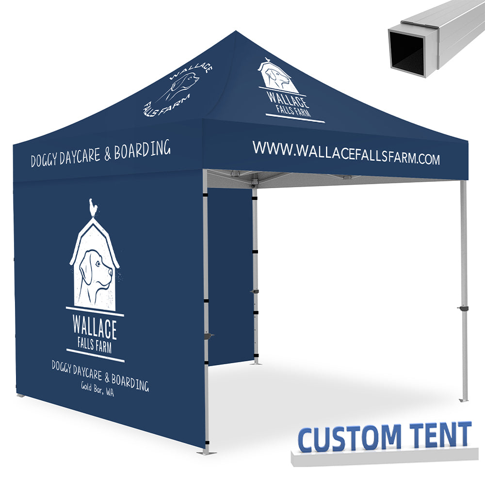 Custom Canopy Tent 10x10 S3 Professional Super Duty Aluminum