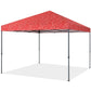 10x10FT Outdoor Easy Pop up Canopy Tent With Graphic Print