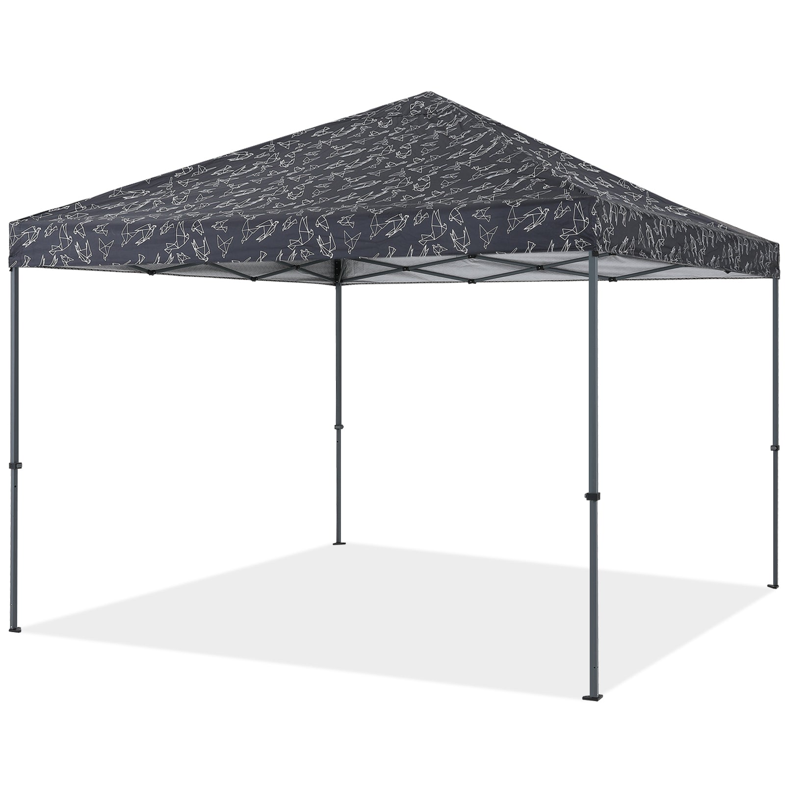 10x10 Outdoor Easy Pop‑up Canopy Tent with Graphic Print