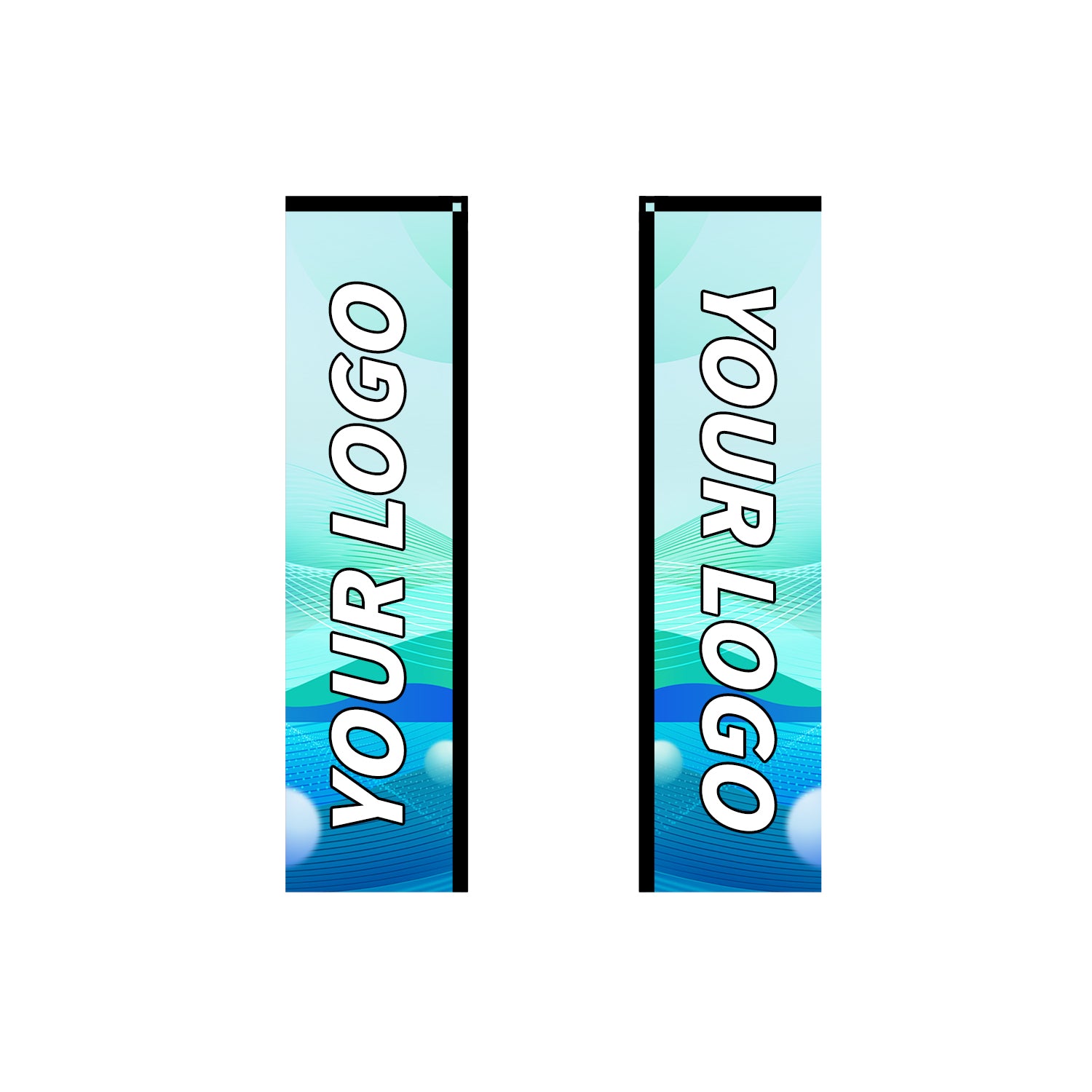 Custom Rectangle Flag 8FT/10FT/12FT