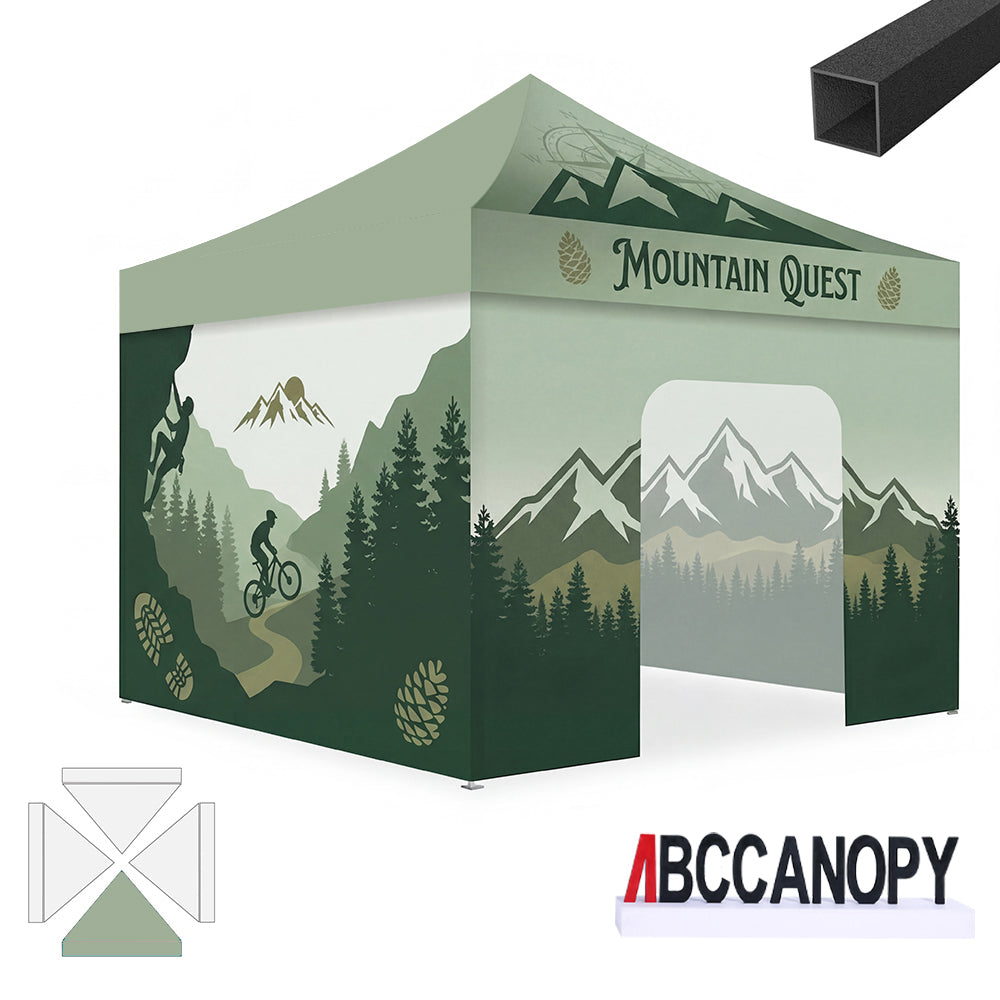 Custom Canopy Tent (S1 Nova Base-Lite) - 10x10, 10x15, 10x20