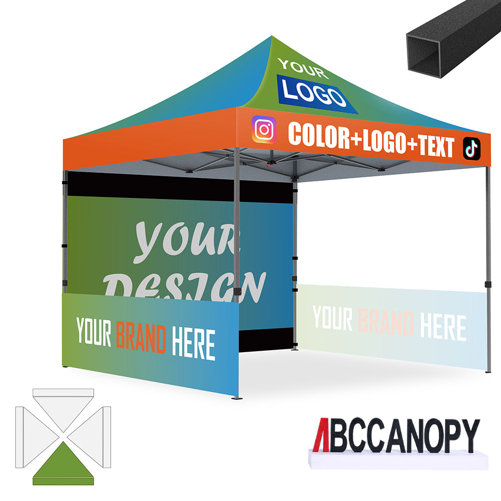 Custom Canopy Tent (S1 Nova Base-Lite) - 10x10, 10x15, 10x20