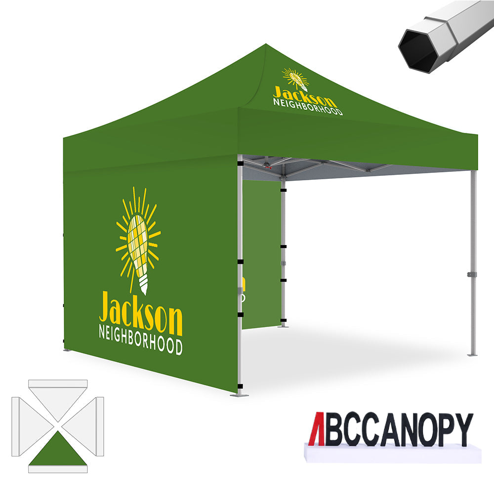 Custom Canopy Tent Pop Up Shelter (S1 Nova Base-Frame) - 8x8, 10x10, 10x15, 10x20