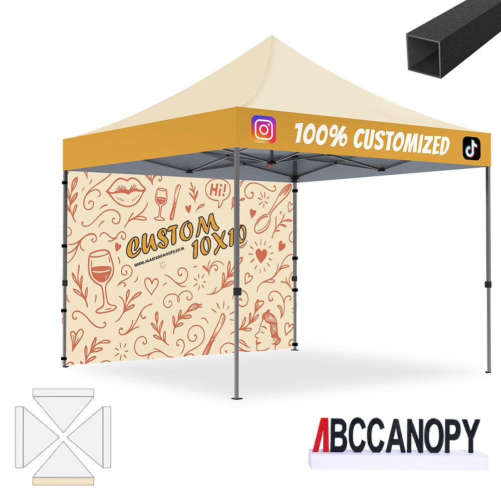 Custom Canopy Tent (S1 Nova Base-Lite) - 10x10, 10x15, 10x20