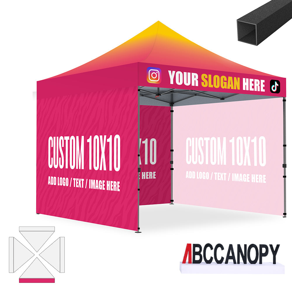 Custom Canopy Tent (S1 Nova Base-Lite) - 10x10, 10x15, 10x20
